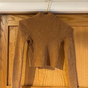 Forever 21 Tan Turtleneck Sweater